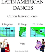 Latin American Dances Orchestra sheet music cover